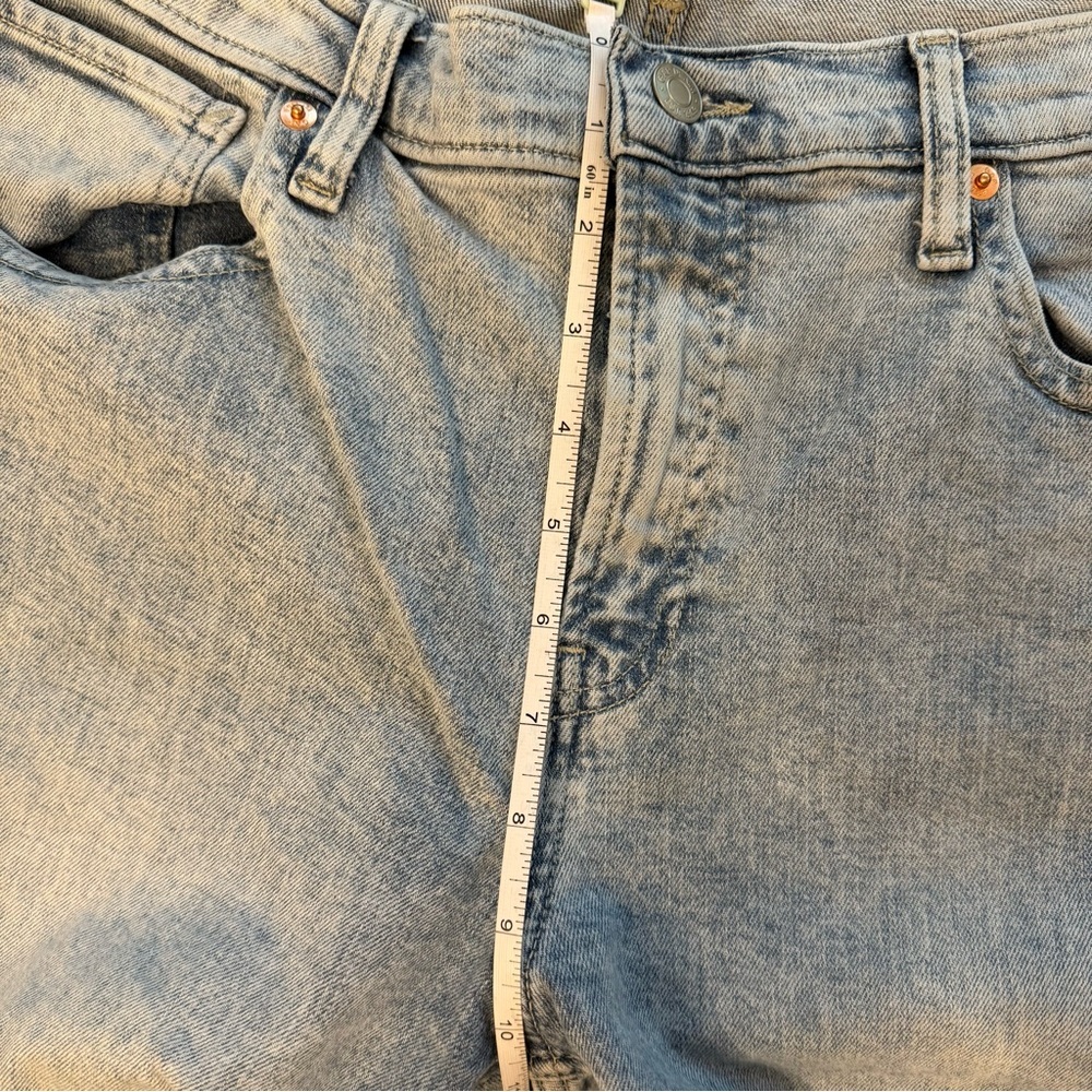 Gap Low Rise Straight Crop Jeans Women's 12 Long 90's - Picture 4 of 6